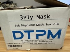 3 ply Disposable Masks box of 50