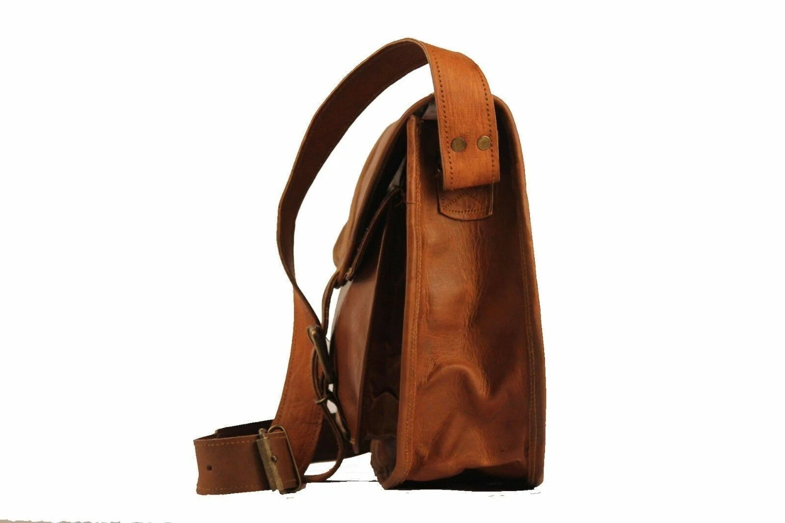 COACH Borsa in vera pelle tracolla borsetta donna donna vintage marrone tracolla