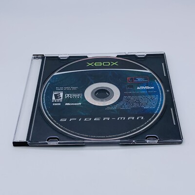 Spider-Man Microsoft Xbox, 2002 Marvel Activision - Disc Only Tested and Working