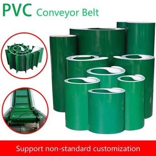 PVC Drive Belts Conveyor Belt Thickness 1 2 35mm Customized Width and