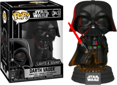 Funko Pop! Star Wars - Darth Vader Figure with Light and