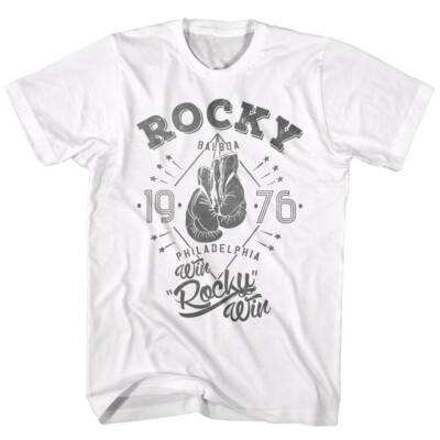 Rocky Movie Rocky Balboa 1976 Philadelphia WIN ROCKY WIN Men's T Shirt