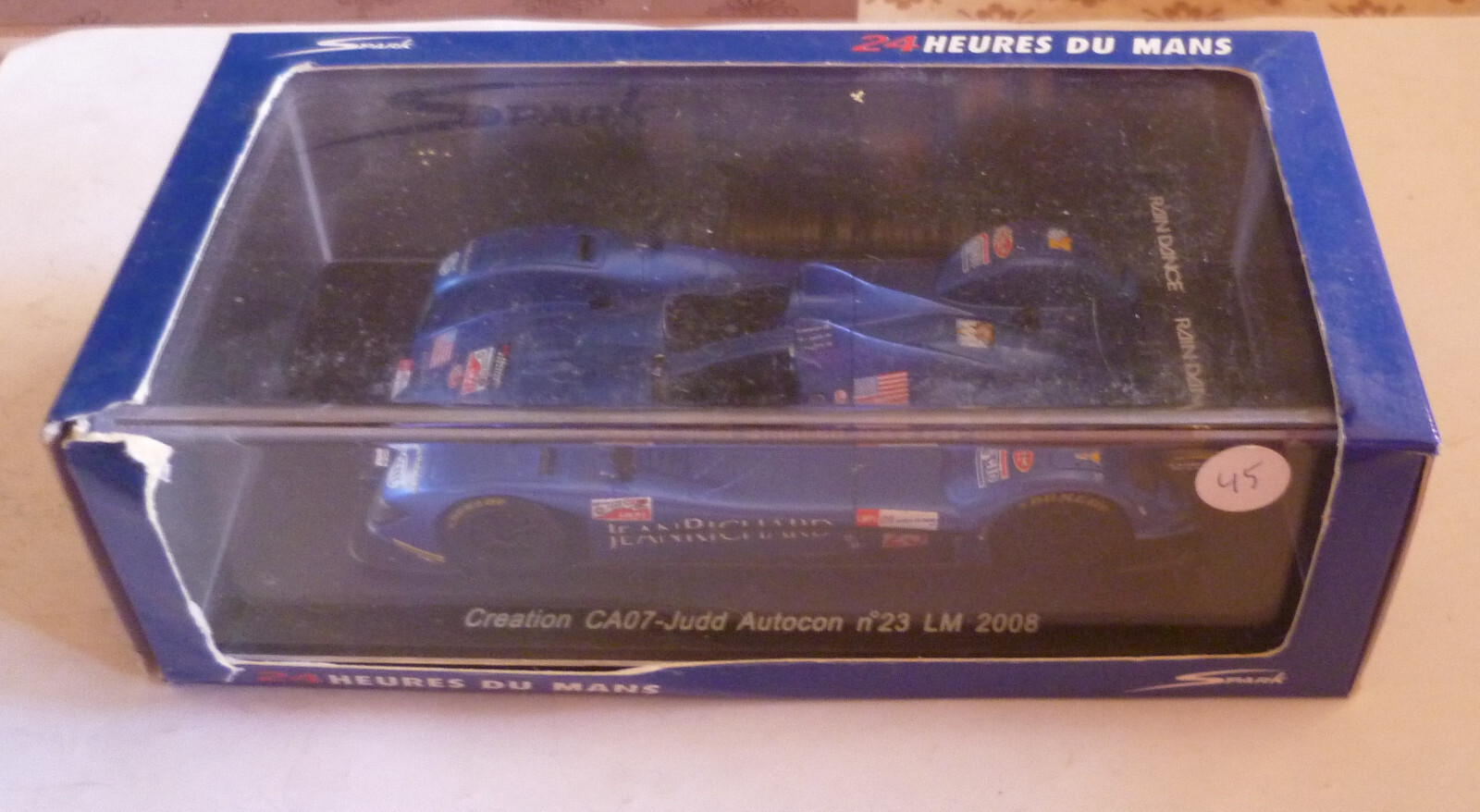 CREATION CA07 JUDD AUTOCON N°23 LE MANS 2008 SPARK S1419 1:43 Abd d