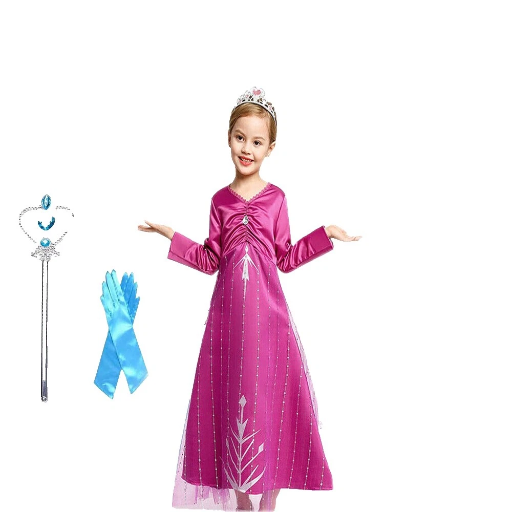 Vestidos sin mangas azul Disney para niñas