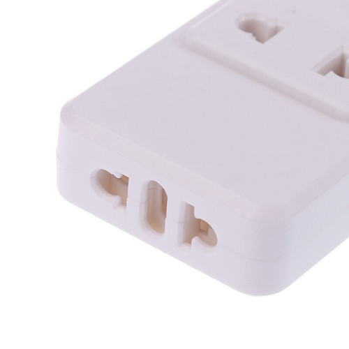 1PC 4 In 1 Wall Outlet Extension EU Electrical Socket 180 Degree Plug Adapter - Photo 9/13