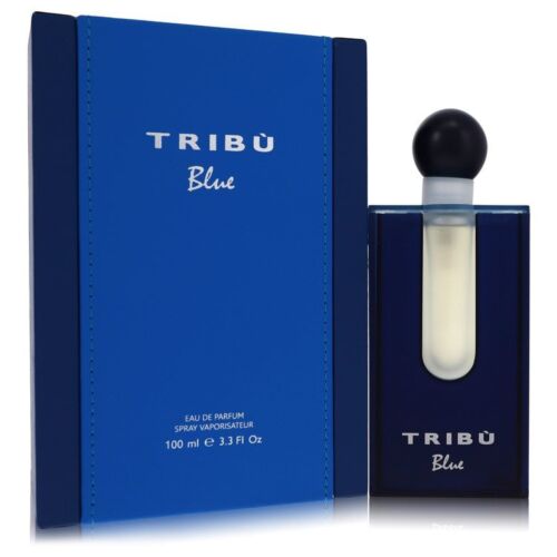 Tribu Blue by Benetton Eau De Parfum Spray 3.3 oz / e 100 ml [Men] - Afbeelding 1 van 4