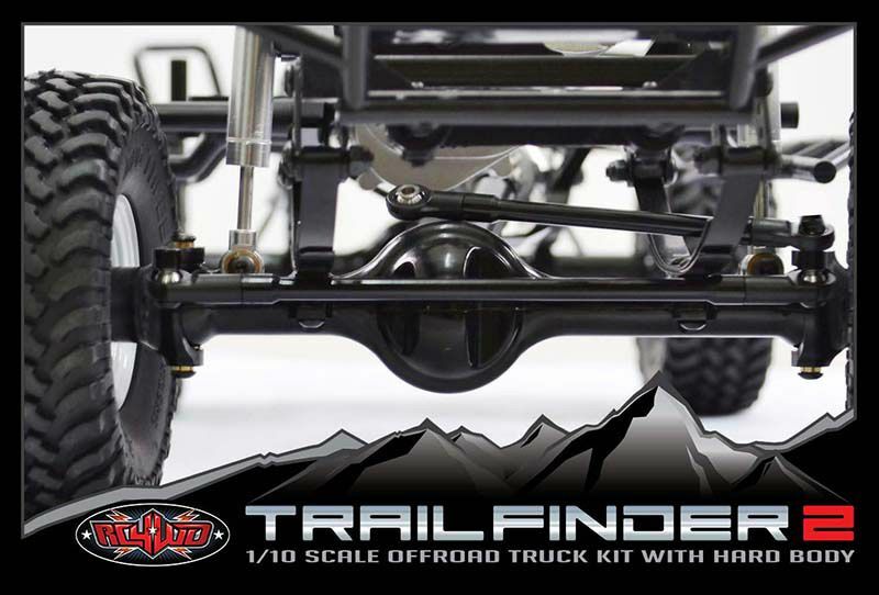 Trail Finder 2 Truck Kit Mojave II Body GREY 4x4 Scaler RC4WD TF2