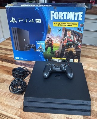 Sony PlayStation 4 Pro 1TB Konsole Low Software 12.0 RAR mit allen Kabeln