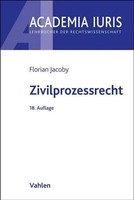 Zivilprozessrecht | Fritz Baur (U. A.) | Deutsch | Taschenbuch | Academia Iuris
