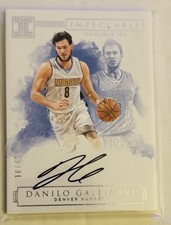 2016Panini Impeccable Indelible Ink Danilo Gallinari Denver Nuggets Auto /49