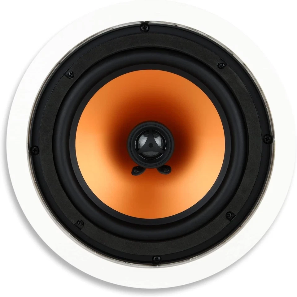 In-ceiling Round Speaker 8-Inch Woofer 1-Inch Tweeter for Home Theater - Image 3 of 4