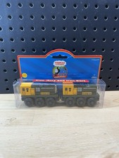 Thomas Friends Wooden Railway Iron Arry Iron Bert In Original Packaging NOS