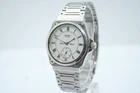[EXC+3] Vintage Seiko Silver Wave 2628-0060 Quartz Small Second Silver Dial Mens