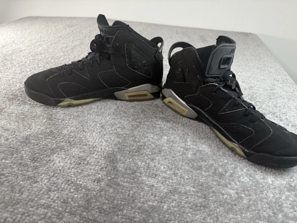 Nike Air Jordan 6 Retro GS ‘Chrome’ Size 6.5Y DX2835-001 - No Box - Image 4 of 4