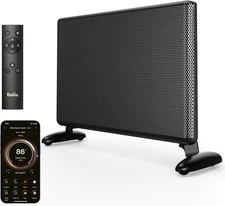 Mica Infrared Space Heater Large Room,Panel Heater with Programmable Thermostat,