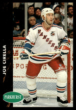 1992-93 Pro Set Parkhurst Joe Cirella #340 New York Rangers NHL Hockey Base Set