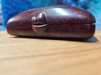 Vintage Alca Bakelit London Juwelier Schmuckkästchen Art Deco