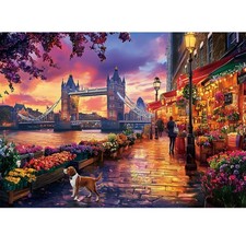 1000 Piece Puzzle for Adults, Tower Bridge of London 1000 pieces, 28 x 20 inch