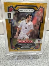 2026 Panini Prizm FIFA World Cup Cards #48 Landon Donovan – US, Yellow #/49