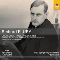 Flury: Orchestermusik Vol. 5 | Paul BBC Symphony Orchestra/Mann | Audio-Cd | CD