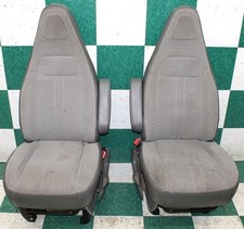 Stains 17 Express Van Gray Cloth Front Lh Rh Manual Bucket Seats Pair Oem Stains 17 Express Van Gray Cloth Front Lh Rh Manual Bucket Seats Pair Oem