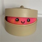 Tie dye pink and orange dumplings squishy sensory toy  — photo 1