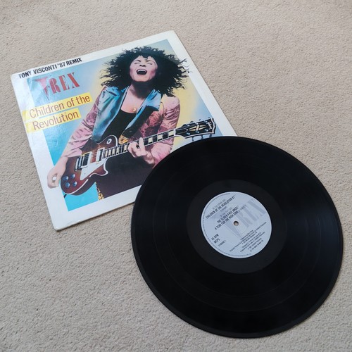 T. Rex Children of The Revolution Vinyl 12" Tony Visconti '87 Remix 12 MARC 1 EP - Picture 7 of 8