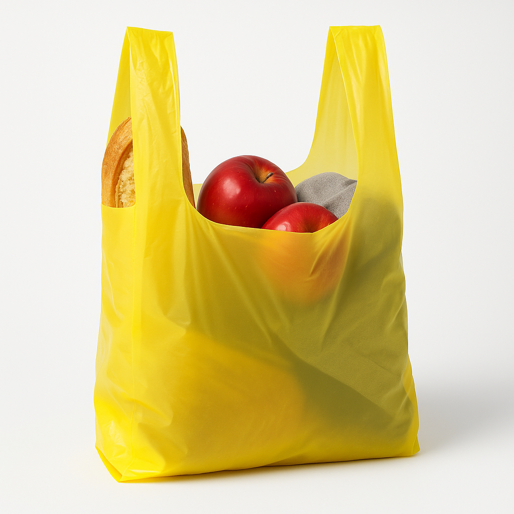 Shopper Plastica Bianche Personalizzate Con Logo: 3 Misure | Paluplus (ex - Foto 9