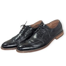 STACY ADAMS Men's Fletcher Wingtip Oxford Black Size 10.5