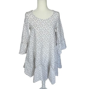 knee length dresses for ladies Coat of Many Striped Colors Dress (2102)