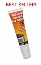 MEECO'S RED DEVIL 110 Gasket Cement and Stove Sealer - High Temperature Adhesive