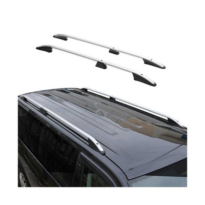 Dachreling Dachgepäckträger für Nissan NV200 2010-2024 Aluminium Silber 2x