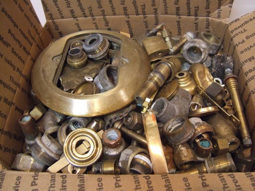 33 Pounds Scrap Brass Metal Yellow Recovery Recycle