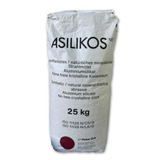 Asilikos NEW 0,2-1,4 mm 25 kg Mineralisches Einwegstrahlmittel Druckluftstrahlen