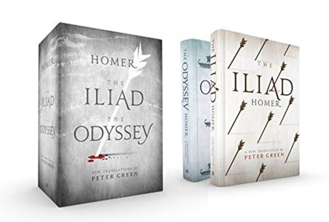 The Iliad and the Odyssey Boxed Set by Homer (Hardback Book)