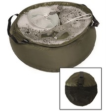 Camping Waschsch&uuml;ssel faltbar 10 l Outdoor faltbarer Waschbeh&auml;lter oliv Ripstop
