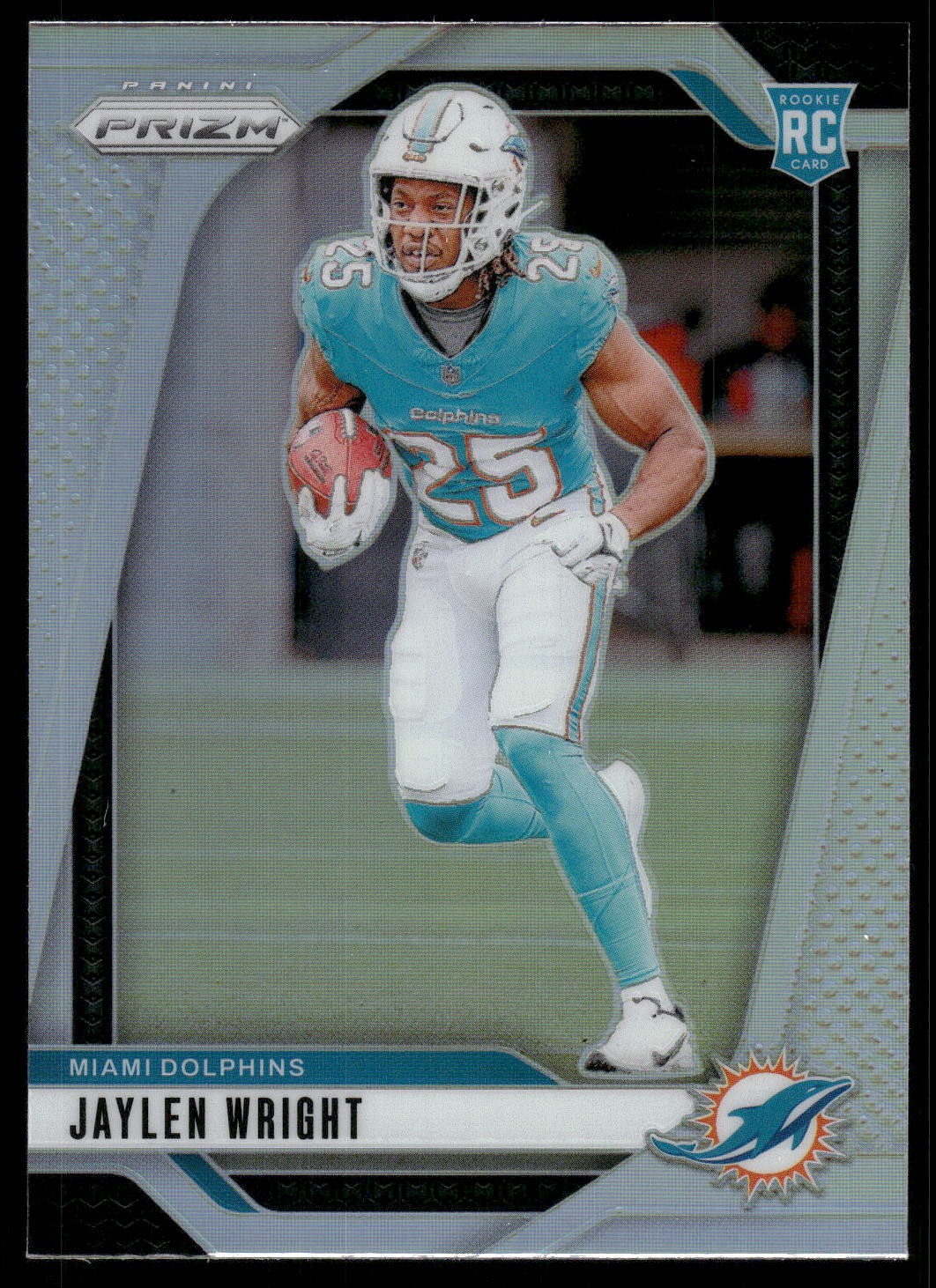 2024 Panini Prizm #348 Jaylen Wright Silver