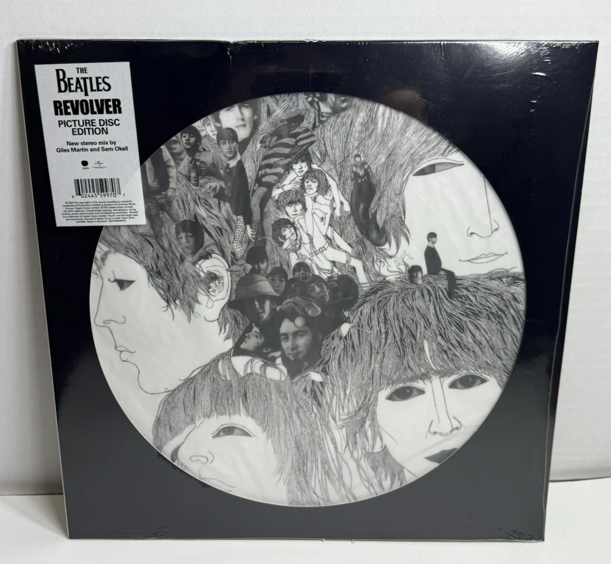 The Beatles отличное (EX) состояние конверта диск с картинками