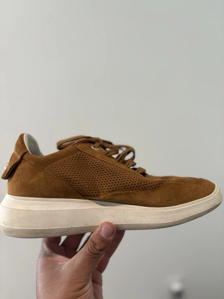 Womens GEOX D Rubidia C Lace Up Smart Casual Trainers Shoes Size 39 - Image 2 of 4