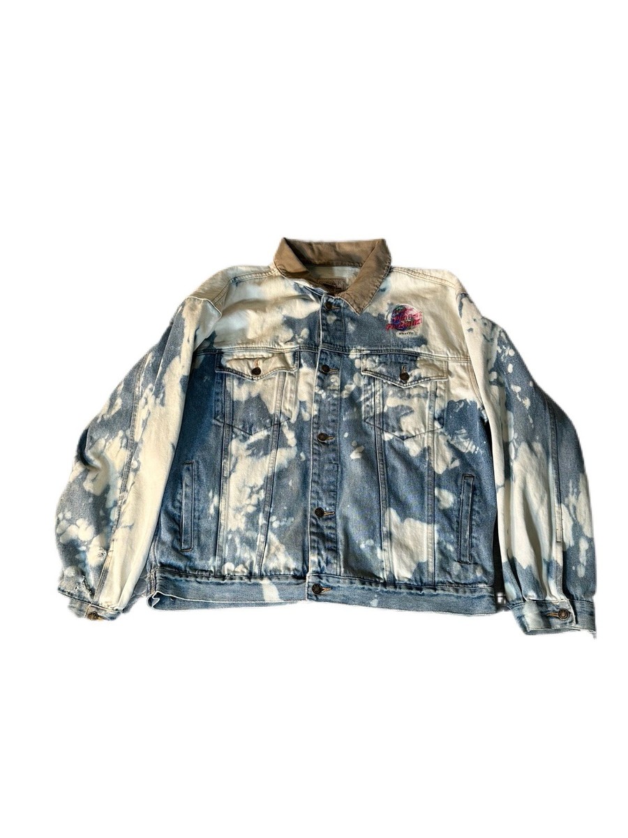 ✅USA製 90s vintage denim tracker jacket vintage denim jacket Large 1990s custom j6225 | eBay