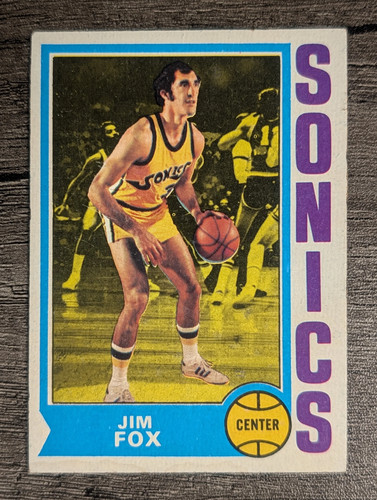 Jim Fox #34 1974 Topps card