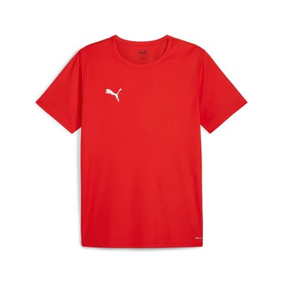 Puma TeamRISE Matchday Herren T-Shirt DryCELL Crew Sport Gym Top Tee rot S-3XL