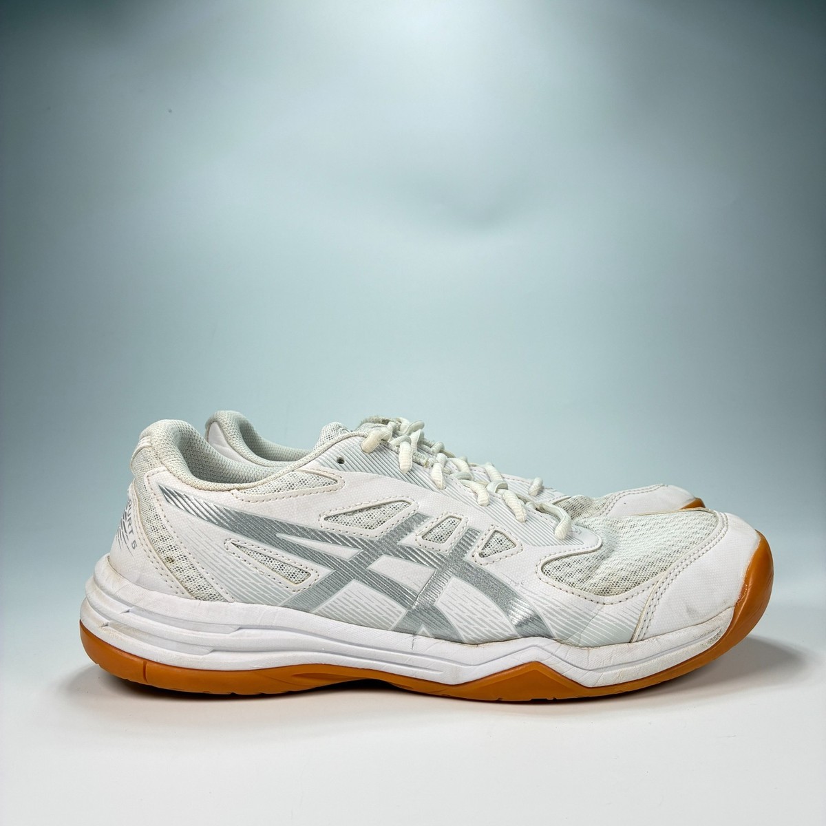 ASICS Upcourt White Volleyball Shoes Lightweight Women's Size 11