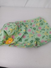 Vintage Winnie The Pooh Brand Shorts  Sun Hat Tropical Set Baby Girls Size 18M