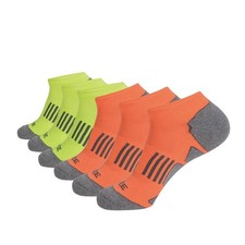 JOYN E Men's 6 Pack Athletic No Show Performance Cushioned Low Cut Running