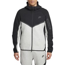 Nike Felpa da Uomo con Cappuccio e Zip Tech Fleece Nera Taglia M Codice HV094...