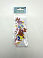 Jolee's by You HAPPY BIRTHDAY Scrapbooking 3-D non adhesive Embellishment NEW