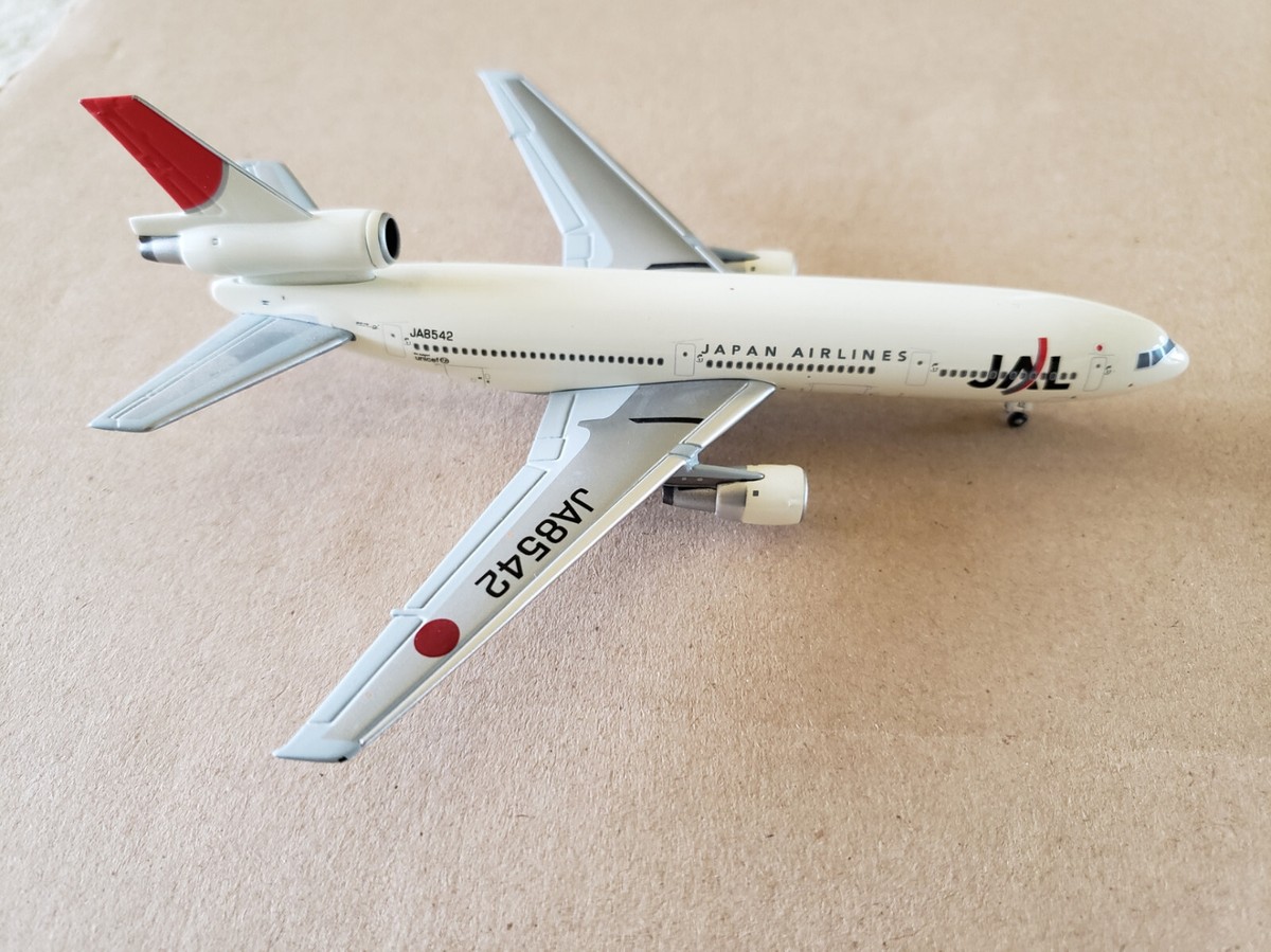 JCWings JAL 日本航空 DC-10 JA8542 1/400 JAL DC-10-40 JA8542 (Last Livery) Scale 1:400 JCWings Die Cast