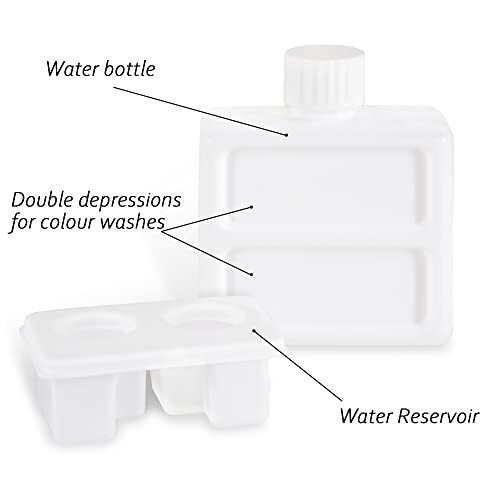 Watercolor Palette Paint Case Copper Handmade Watercolor Palette Large