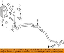 FORD OEM 07-26 Aviator Cooling Trans Oil Cooler-Cooler Pipe O-Ring 5L7Z7J324A